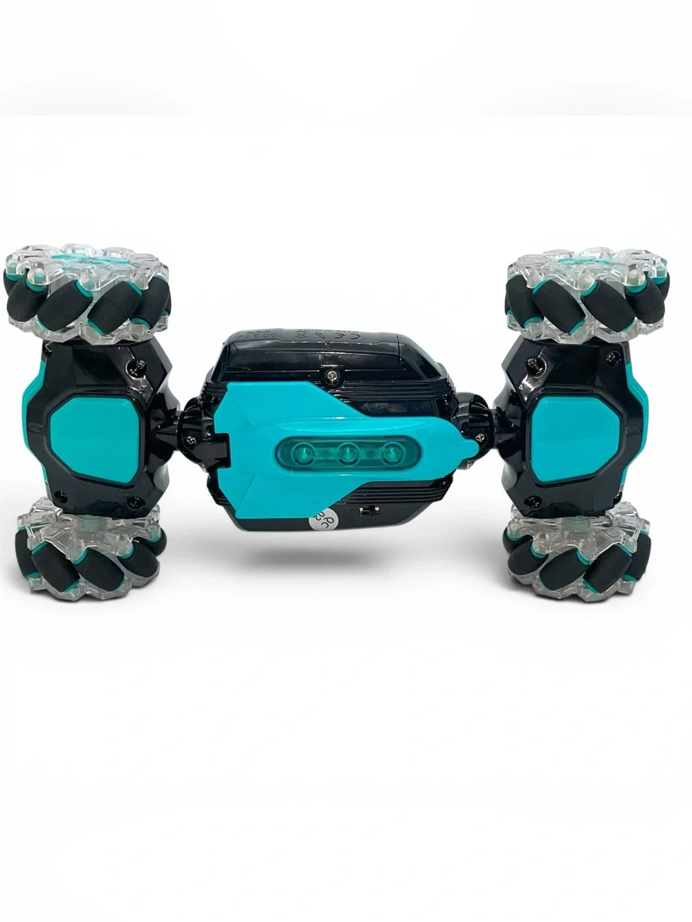 RC Stunt Drift Car LED 360 Mecanum Wheels No Remote
